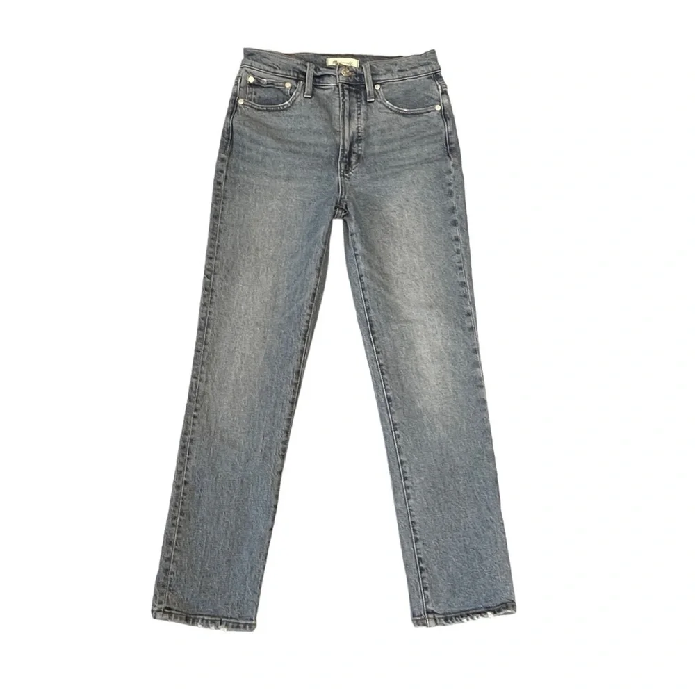 Madewell The Perfect Vintage Jean. High Waist. Blue Size 25 #977